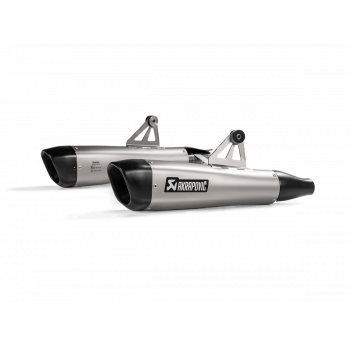 BONNEVILLE T100 17-20 TITANIUM SLIP-ON