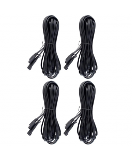 EXTENSION DE CABLE 12' - PAQUET DE 4