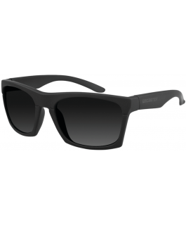 CAPONE SUNGLASS, MATTE BLACK FRAME, ANTI