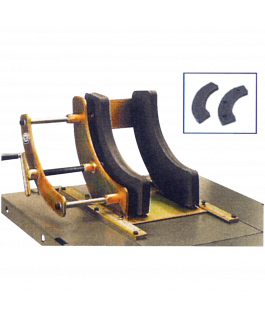 CRANK STYLE WHEEL VISE