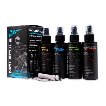 Helmet care kit - Glossy Oils/Lubes/Chemicals