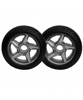 REPLACEMENT WHEEL SET SILVER/BLK