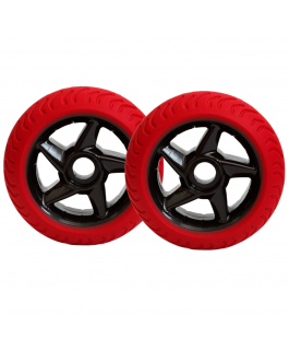 REPLACEMENT WHEEL SET BLK/RED