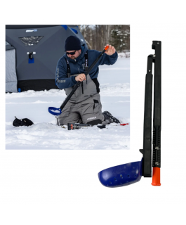 OTTER FOLDING ICE SCOOP WITH CHISEL