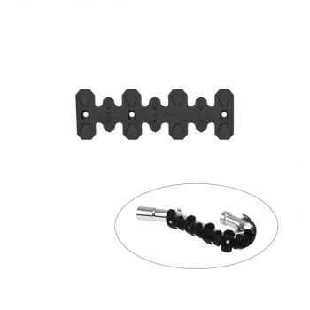 ARMADILLO SHORT HEADPIPE GUARD BLACK
