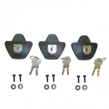 3 PUSH LOCK W/ SCREWS Accessories