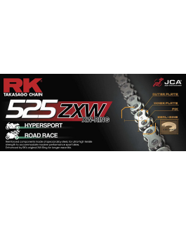 525ZXW-150 CHROME RK CHAINE