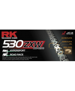 530ZXW-150 CHROME RK CHAINE