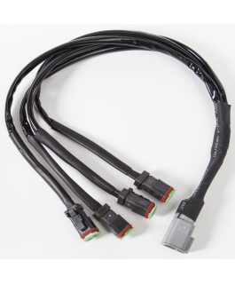 ADAPTATEUR 1PF AMP À 4PM: AVEC DES FILS