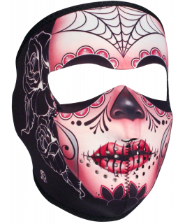 FULL MASK, NEOPRENE, SUGAR SKULL