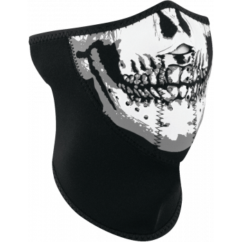 3 PANELS HALF MASK, NEOPRENE, SKULL FACE 3 PANELS HALF MASK, NEOPRENE, SKULL FACE